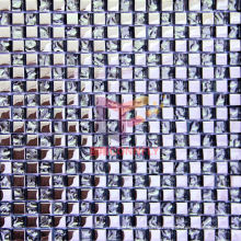 Titanium Silver Color Crystal Glass Mosaic (TC301)